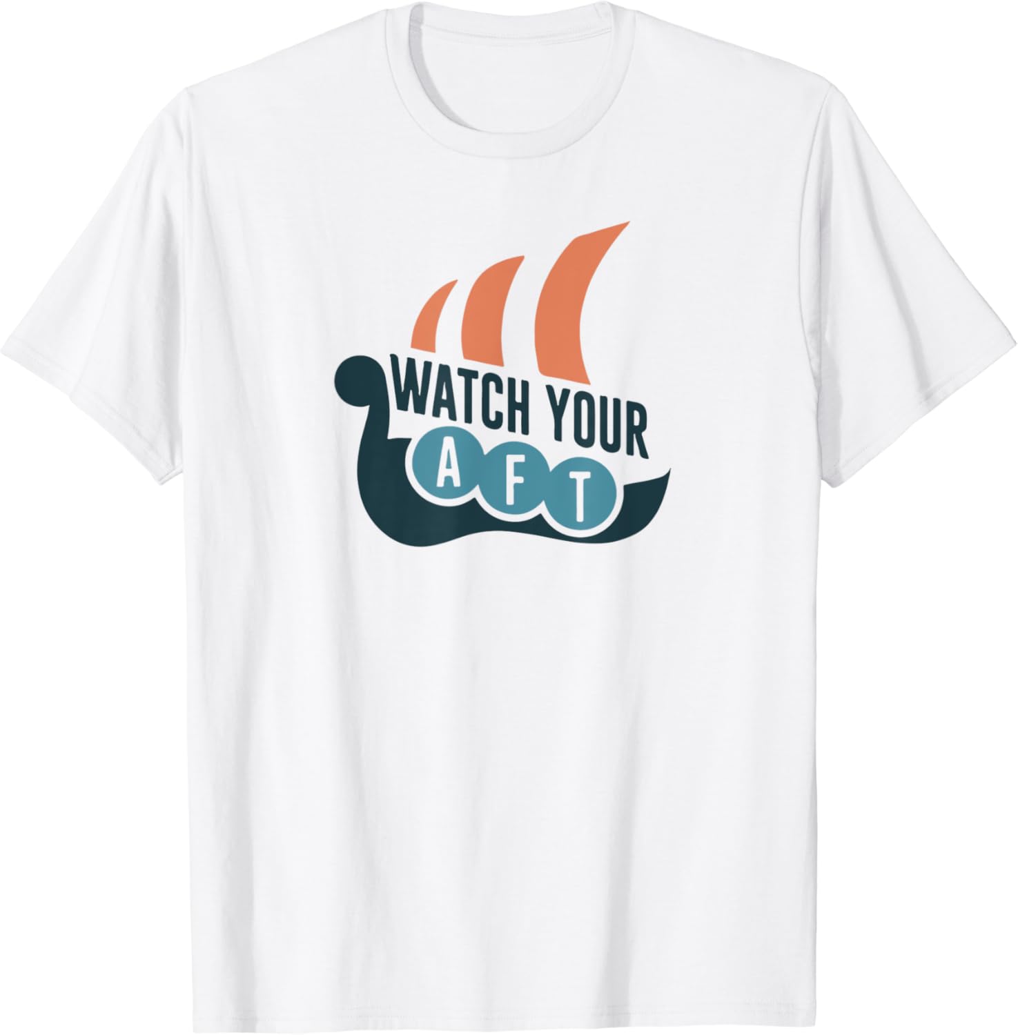 Mens Watch Your Aft graphic T TShirt Clothing, Shoes